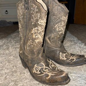 Old west cowgirl boots 4.5
